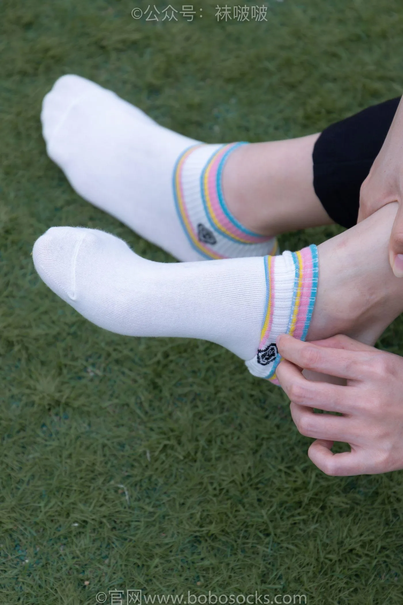 [BoBoSocks袜啵啵]NO.021 泡芙-板鞋、白棉袜、裸足 [131P]插图9
